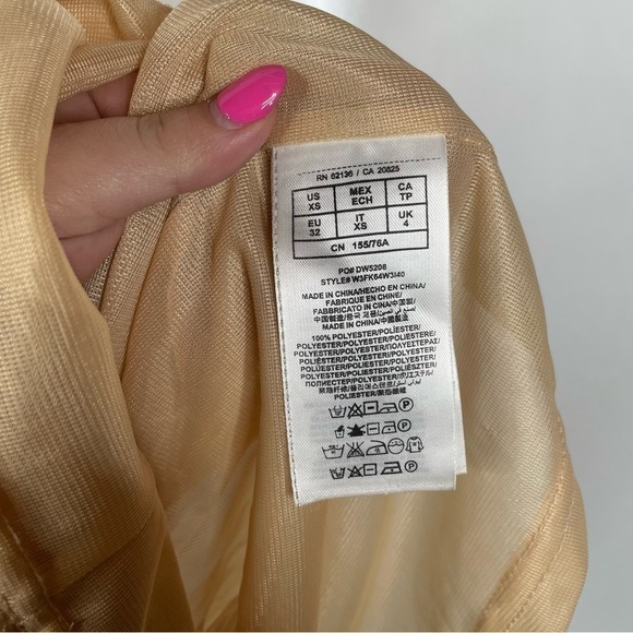 Guess Sleeveless Deco Beaded Mini Dress NWT Xsmall - Picture 8 of 8